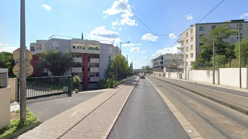 Vue de la rue devant MEA MECANIQUE A DOMICILE, Montpellier