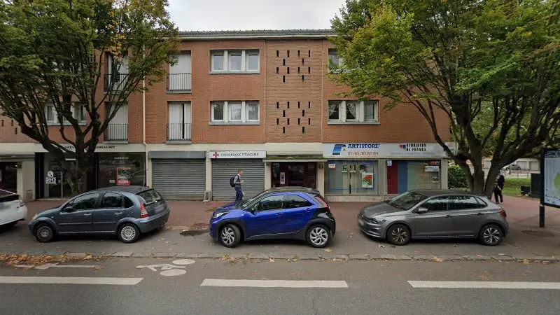 Vue de la rue devant Hameurlaine Mohamed, Clamart