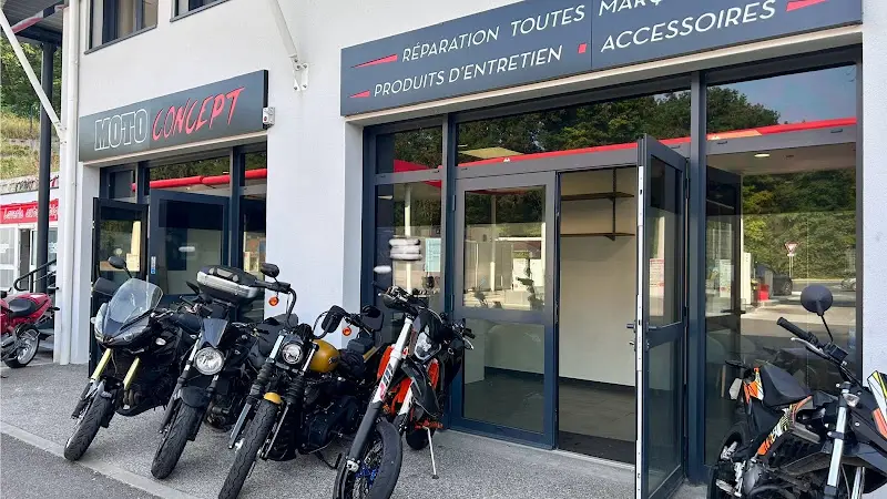Photo publiée sur la fiche Google de Moto Concept - Atelier réparation moto - Garage YELL Mechanics, Allinges