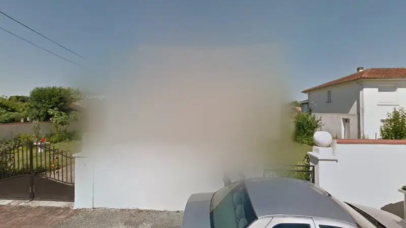 Vue de la rue devant Kamal Sanh, Villeneuve-sur-Lot