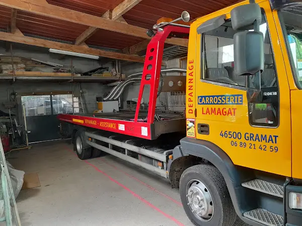 Photo publiée sur la fiche Google de CARROSSERIE LAMAGAT - DEPANNAGE & REMORQUAGE, Gramat
