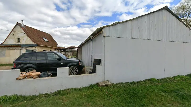 Vue de la rue devant Jnv auto, Sainte-Marie-Cappel