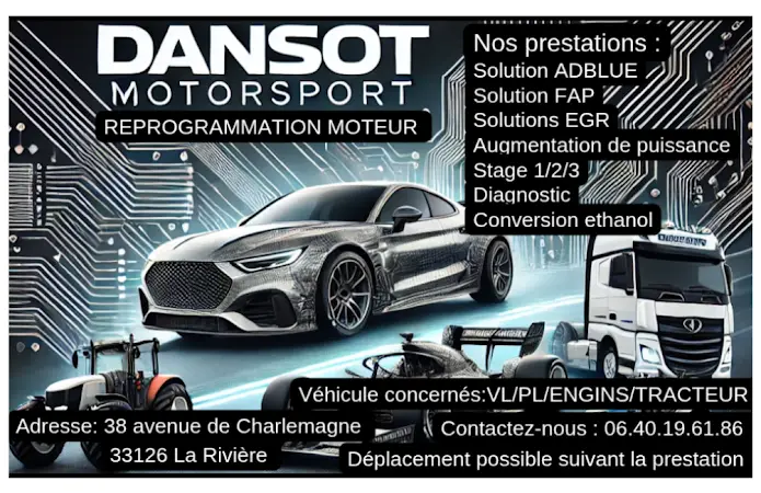 Photo publiée sur la fiche Google de DANSOT MOTORSPORT, La Rivière