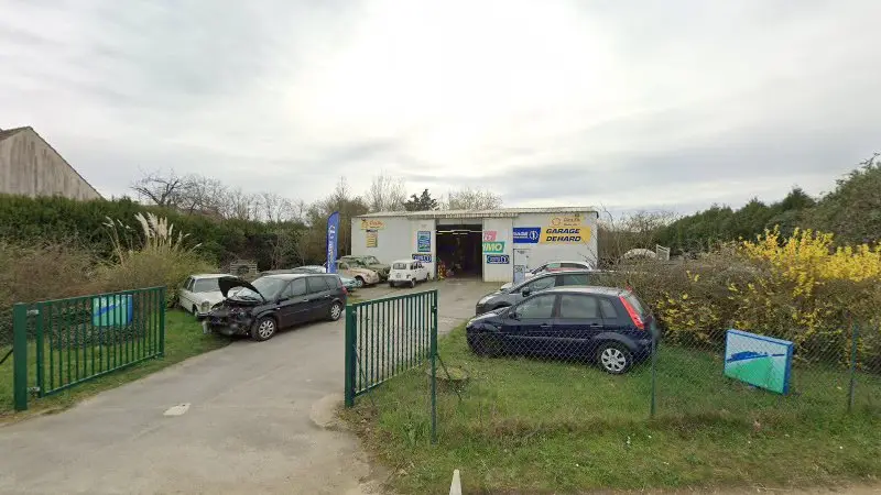 Vue de la rue devant GARAGE PREMIER - GARAGE DEHARD NICOLAS, Pontarmé