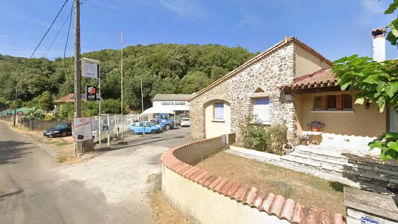 Vue de la rue devant Sas Garage du Galeizon - MOTRIO, Cendras