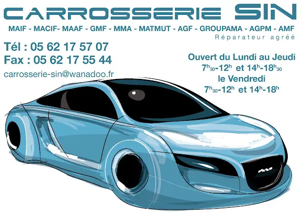 Photo publiée sur la fiche Google de CARROSSERIE SIN, Toulouse