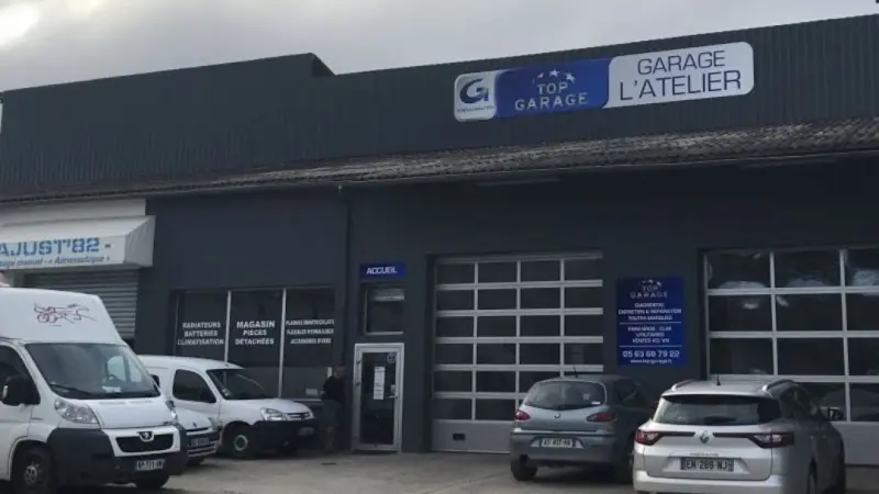 Photo publiée sur la fiche Google de TOP GARAGE - GARAGE L'ATELIER, Beaumont-de-Lomagne