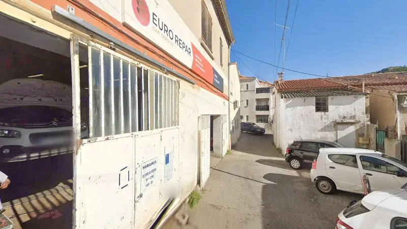 Vue de la rue devant Eurorepar Garage Du Logis Neuf, Allauch