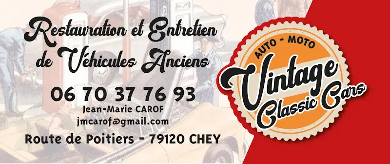 Photo publiée sur la fiche Google de Vintage Classic Cars - Jean Marie CAROF, Chey