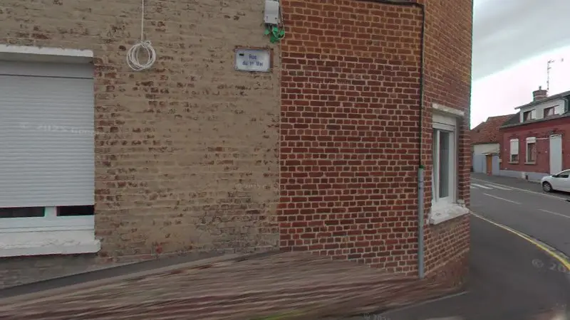 Vue de la rue devant DG ÉPAVISTE AUTO 59, Rieux-en-Cambrésis