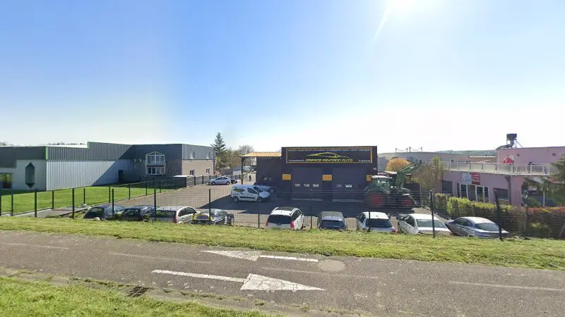 Vue de la rue devant Garage Reymann - 1,2,3 AutoService, Mommenheim