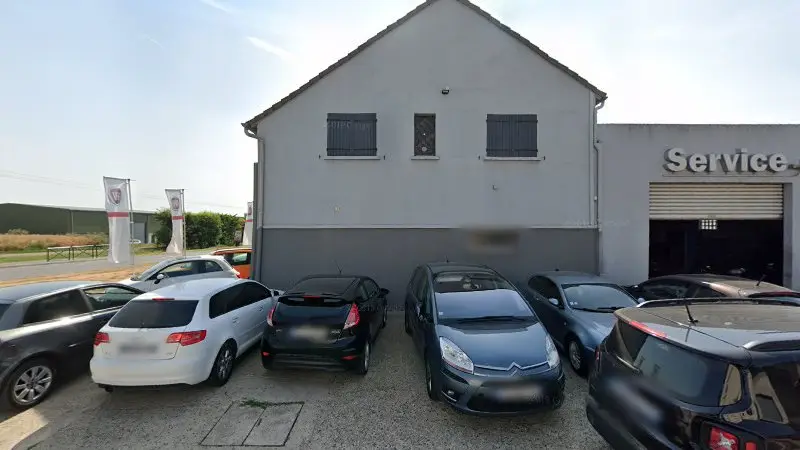 Vue de la rue devant Atelier Agree Garage De La Belle Etoile, Longperrier