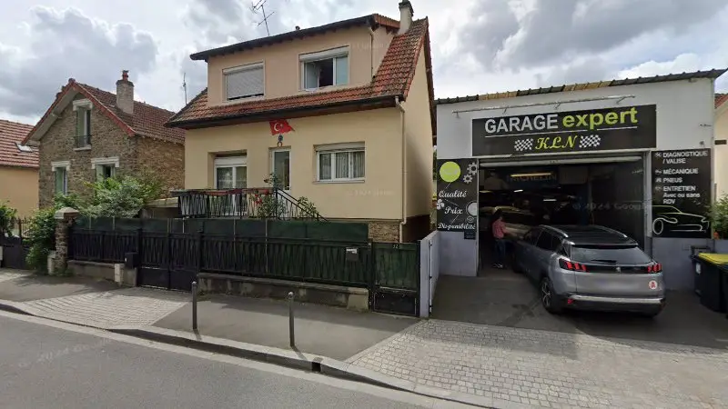 Vue de la rue devant Garage Expert Kln, Villeneuve-Saint-Georges