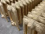 Photo de Béchu Matériaux Anciens radiateur en fonte fleuri
