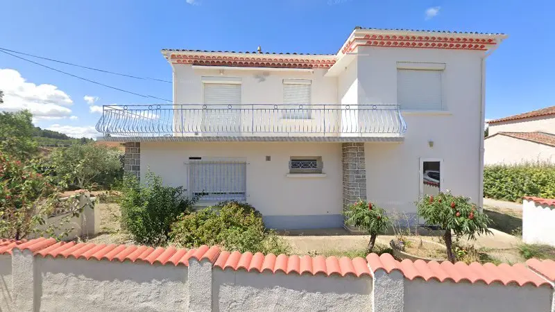 Vue de la rue devant Galindo Jean-Louis, Saint-André-de-Roquelongue