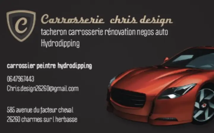 Photo publiée sur la fiche Google de carrosserie chris design, Charmes-sur-l'Herbasse