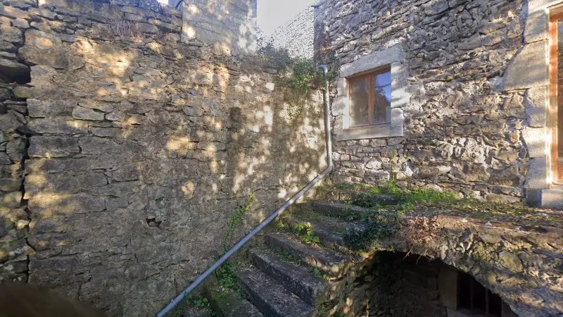 Vue de la rue devant Monnier Francis, Lachapelle-sous-Aubenas