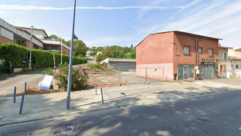 Vue de la rue devant ABX - Controle technique Castanet, Castanet-Tolosan