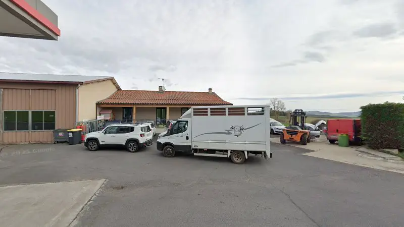 Vue de la rue devant GARAGE VIGOUROUX-BESSE, Vazeilles-Limandre