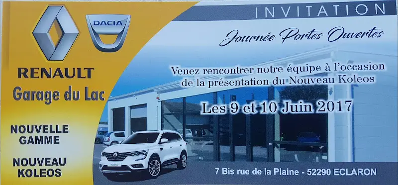 Photo publiée sur la fiche Google de Renault Dacia Garage Du Lac, Éclaron-Braucourt-Sainte-Livière