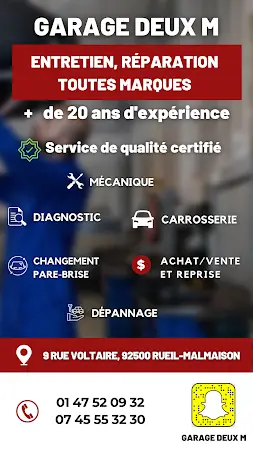 Photo publiée sur la fiche Google de Garage Deux M, Rueil-Malmaison