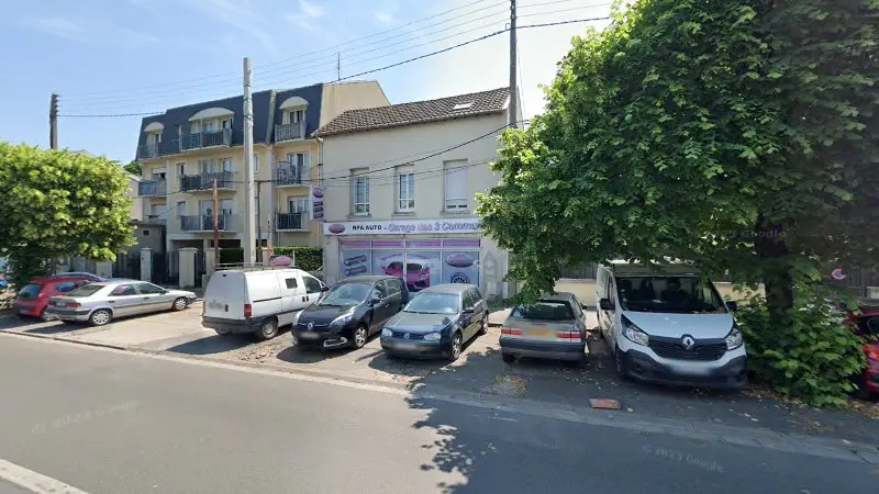 Vue de la rue devant C2J - Garages Des Trois Communes, Clichy-sous-Bois
