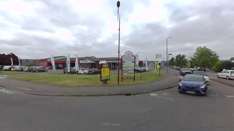 Vue de la rue devant DOLPIERRE AUTOMOBILES - Citroën, Caudebec-lès-Elbeuf