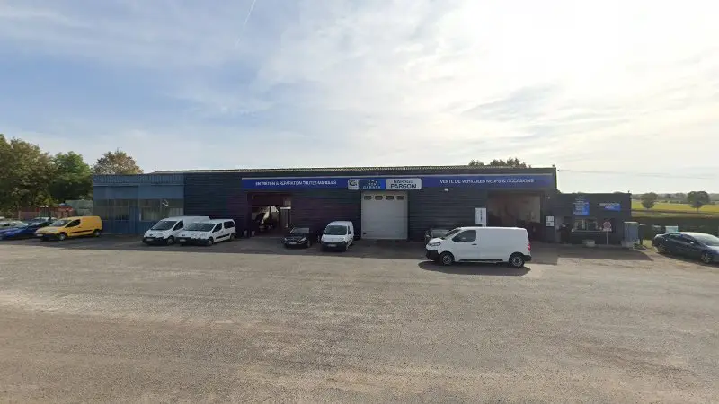 Vue de la rue devant TOP GARAGE - SARL PARGON ROBERT ET FILS, Saint-Blin