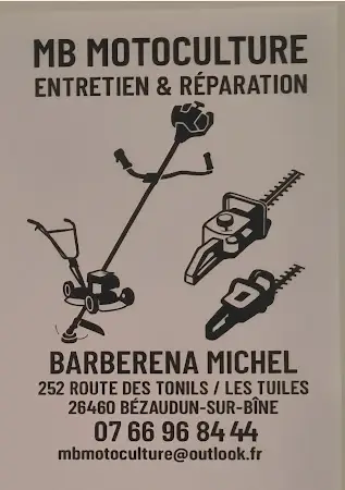 Photo publiée sur la fiche Google de MB-Motoculture, Bézaudun-sur-Bîne
