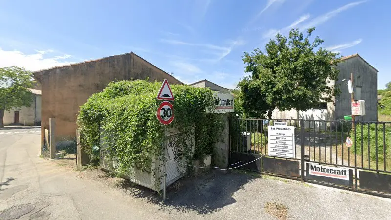 Vue de la rue devant Carrosserie CILIEGIO, Quissac