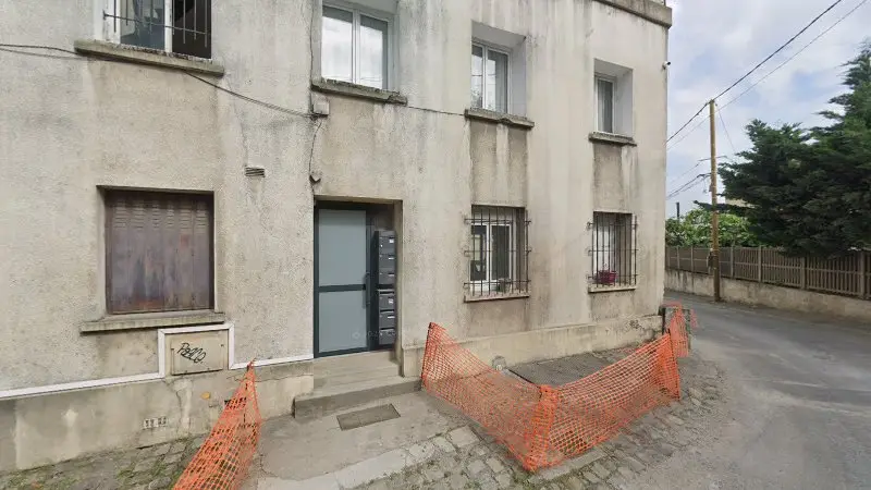 Vue de la rue devant Traineau Martine, Vigneux-sur-Seine