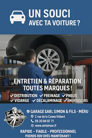 Photo publiée sur la fiche Google de Garage / Atelier de Mécanique Générale / Précision SARL SIMON & FILS ( ENT SIMON ), Méru
