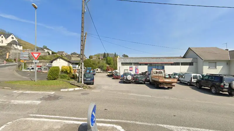 Vue de la rue devant Top Garage Chague Jean - Pierre, Asasp-Arros