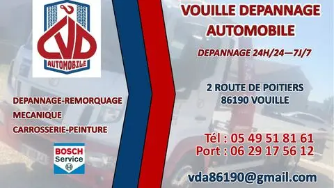 Photo publiée sur la fiche Google de Vouillé Dépannage Automobile - Bosch Car Service, Vouillé