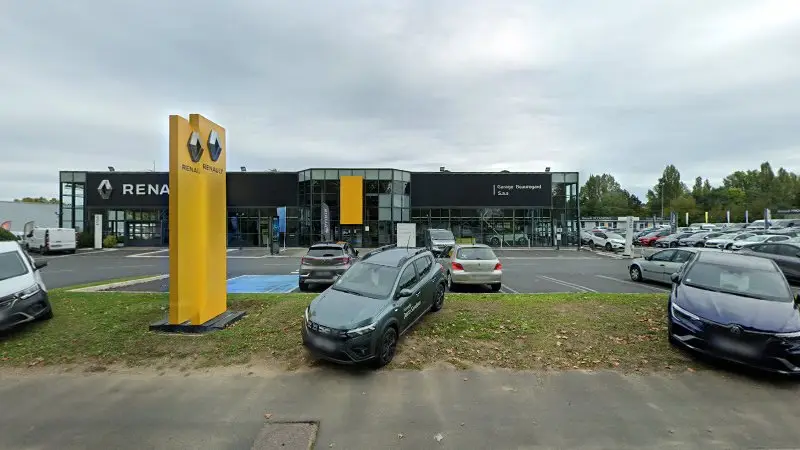 Vue de la rue devant Garage Beauregard S.a.s, Brive-la-Gaillarde