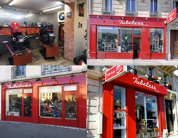 Photo publiée sur la fiche Google de Tubeless Moto Atelier, Paris