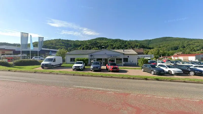 Vue de la rue devant J.B AUTOS SARL - Volkswagen Service, Munster