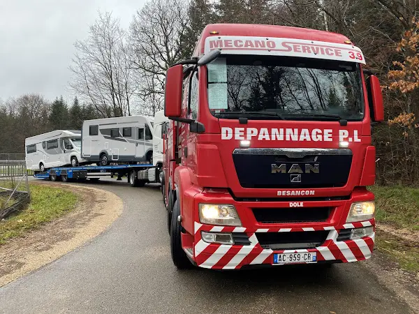 Photo publiée sur la fiche Google de Mecano Service 39 Dépannage Remorquage PL DOLE 39, Foucherans