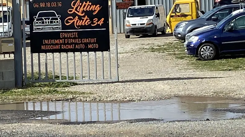 Photo publiée sur la fiche Google de LIFTING AUTO 34 . EPAVISTE BEZIERS ENLEVEMENT D EPAVES 7/7J GRATUIT RACHAT AUTO EPAVISTE GRATUIT, Thézan-lès-Béziers