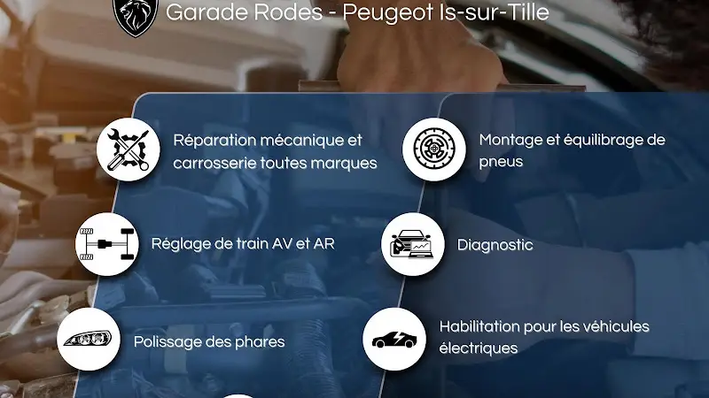 Photo publiée sur la fiche Google de PEUGEOT GARAGE RODES AGENT SARL, Is-sur-Tille