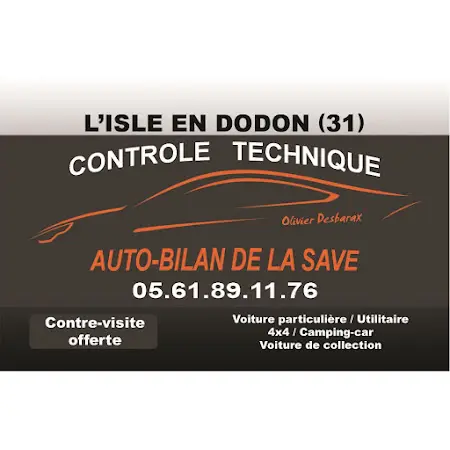 Photo publiée sur la fiche Google de Auto-Bilan de la Save Contrôle Technique, L'Isle-en-Dodon