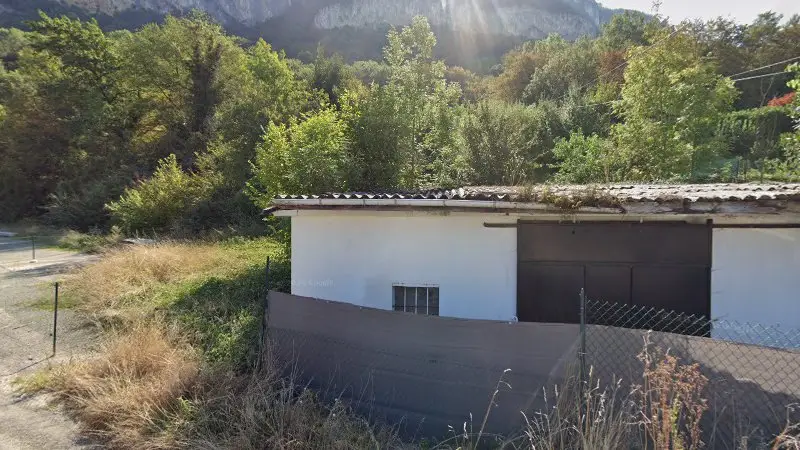 Vue de la rue devant GARAGE PREMIER - BERTHET REGIS, Champagneux