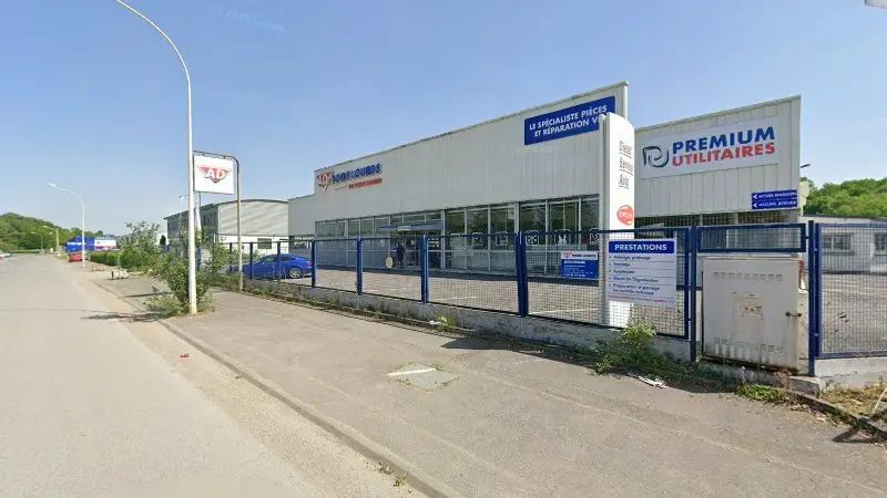 Vue de la rue devant AD POİDS LOURDS IDF SOİSSONS, Billy-sur-Aisne