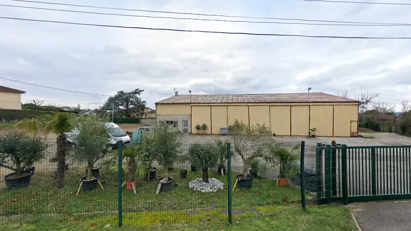 Vue de la rue devant Etablissement Bruno Jacquet Et Fils Sa, Charnoz-sur-Ain