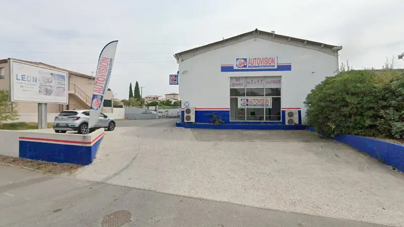 Vue de la rue devant CT PROVENCE - Contrôle Technique Autovision auto moto, Gardanne