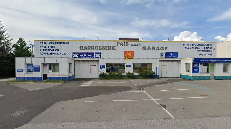 Vue de la rue devant TOP GARAGE - GARAGE PAIS, Ville-la-Grand