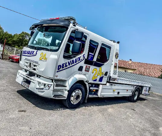 Photo publiée sur la fiche Google de dépannage et transport Delvaux