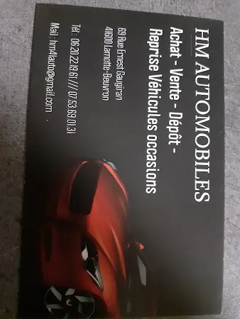 Photo publiée sur la fiche Google de HM Automobiles, Nouan-le-Fuzelier