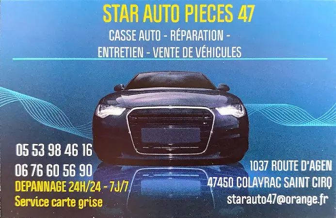 Photo publiée sur la fiche Google de STAR AUTO PIECES 47, Colayrac-Saint-Cirq