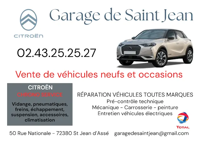 Photo publiée sur la fiche Google de Garage de Saint Jean, Saint-Jean-d'Assé